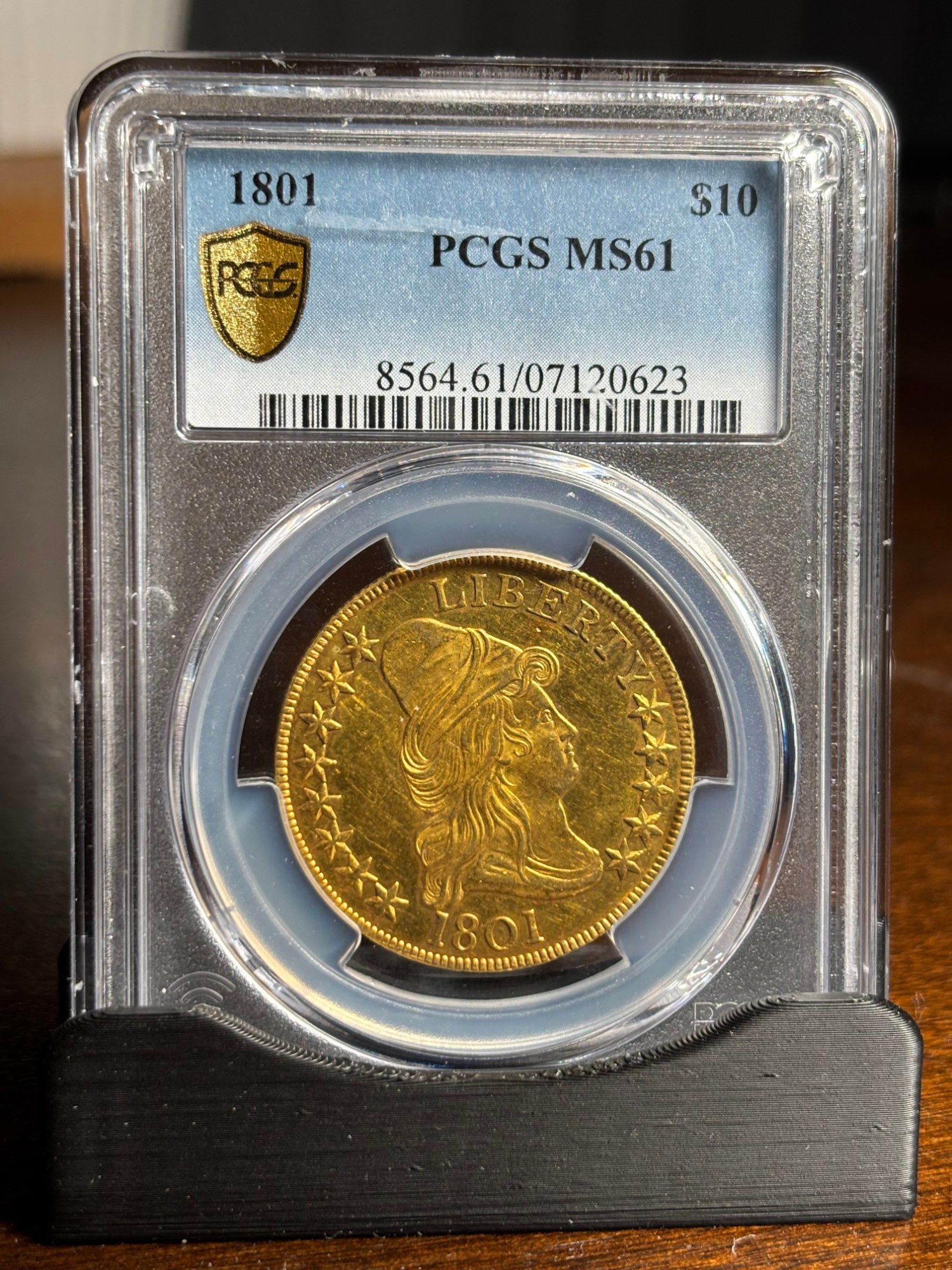 1801 $10 Eagle PCGS MS61